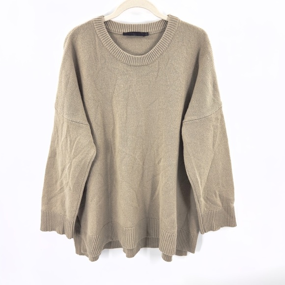 Jenni Kayne Sweaters - Jenni Kayne Cashmere Sweater Womens 1X Crew Neck Quiet Luxury Capsule Soft Cozy